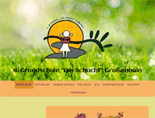 Tablet Screenshot of gs4grossenhain.de